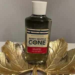 Berry Waffle Cone shower gel by Bath & Body Works. From a discontinued line.
